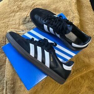 Adidas Samba Black and White Women's Shoes